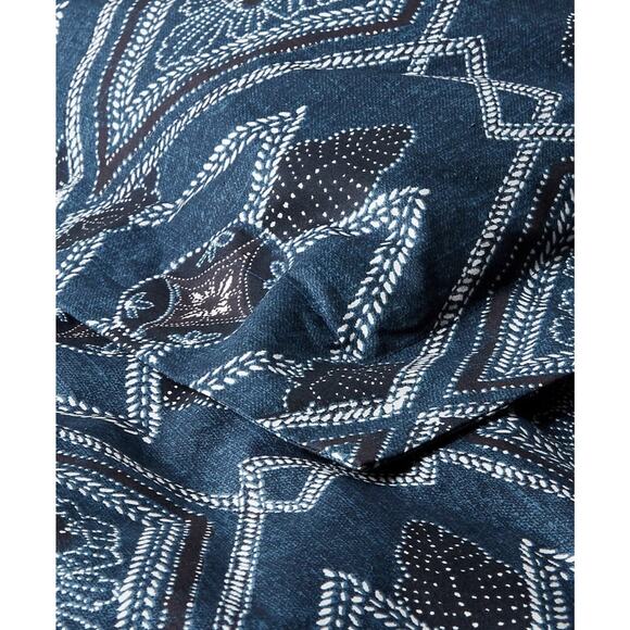 Ralph Lauren Francois FULL/QUEEN Navy Pattern Duvet Cover ~ New - Picture 3 of 10